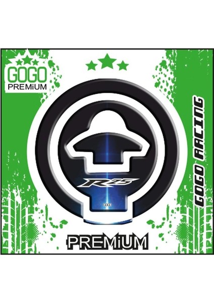 Yamaha R25 2014 - 2018 Uyumlu Depo Kapak Pad 005