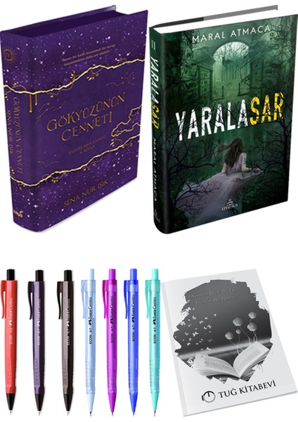 Gökyüzünün Cenneti 4 - Yaralasar 2 + Kalem + Not Defteri