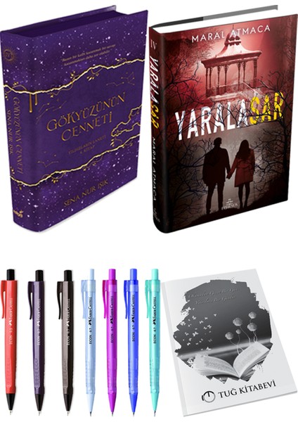 Gökyüzünün Cenneti 4 - Yaralasar 4 + Kalem + Not Defteri