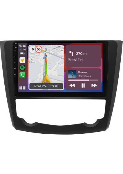 Renault Kadjar (2015-2019) Android 14 Multimedya - 2 GB Ram - 32 GB Hafıza - Carplay CRV4442XP