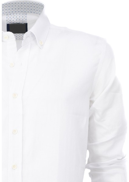 Erkek Gömlek %100 Premium Pamuk Kumaş Uzun Kollu Tam Kalıp Slim Fit Yakası Düğmeli modelleri