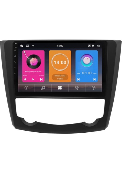 Renault Kadjar (2015-2019) Android 14 Multimedya Carplay 9 Inch 8 GB Ram / 128 GB Hafıza CRV-4442XAA