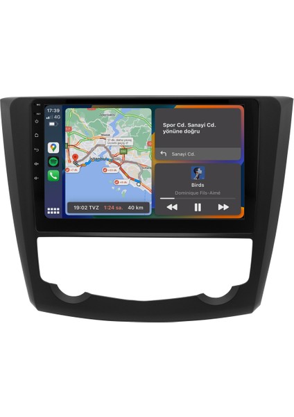 Renault Kadjar (2015-2019) Android 14 Multimedya Carplay 9 Inch 8 GB Ram / 128 GB Hafıza CRV-4442XAA