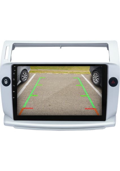 Citroen C4 (2005-2011) Android 14 Multimedya Carplay 10 Inch 8 GB Ram / 128 GB Hafıza CRV-4072XAA