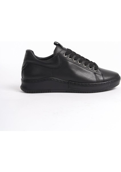 Harry Siyah Hakiki Deri Sneaker Kadın Günlük Spor Ayakkabı fırsatları
