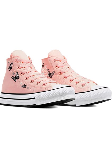 Chuck Taylor All Star Eva Lift Kadın Günlük Ayakkabı A07355C Pembe modelleri