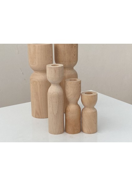 3'lü Şamdan Set, Mumluk