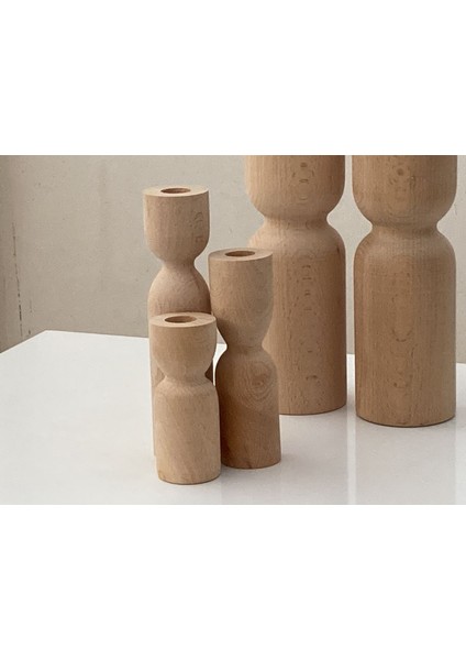 3'lü Şamdan Set, Mumluk