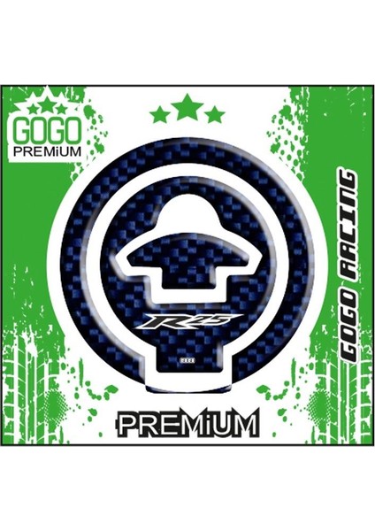 Yamaha R25 2014 - 2018 Uyumlu Depo Kapak Pad 001