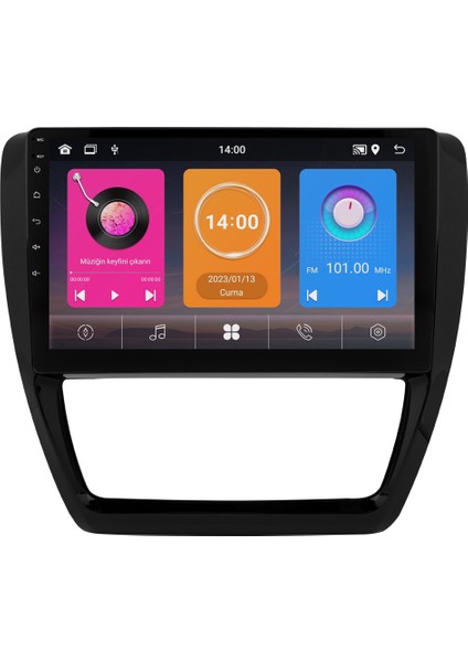 Volkswagen Jetta (2010-2018) Android 14 Multimedya Carplay 10 Inch 8 GB Ram / 128 GB Hafıza CRV-4650XAA