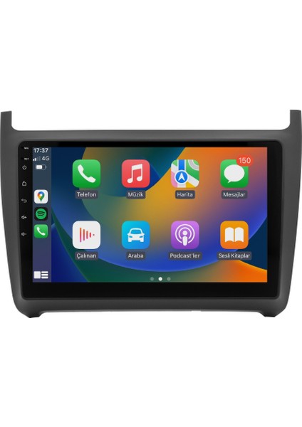 Volkswagen Polo (2014-2017) Android 14 Multimedya Carplay 10 Inch 8 GB Ram / 128 GB Hafıza CRV-4588XAA fiyatları