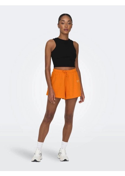 Only 15282771 Fıtıllı Kumas 0 Yaka Kolsuz Crop Body