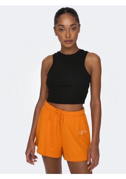 Only 15282771 Fıtıllı Kumas 0 Yaka Kolsuz Crop Body fiyatları