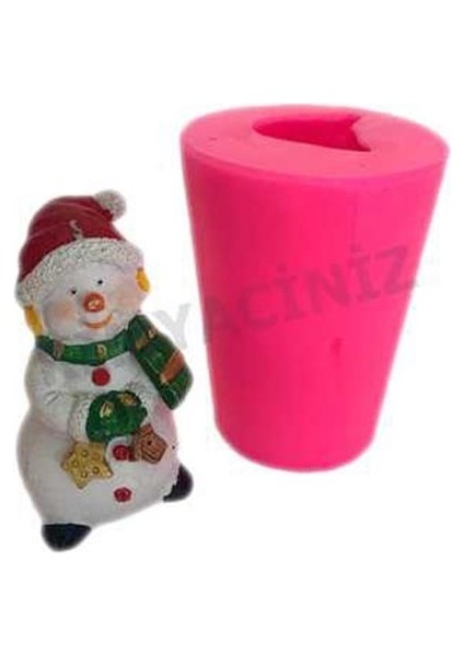 Yılbaşı Çam Ağacı - Noel Baba Silikon Kalıbı M-198