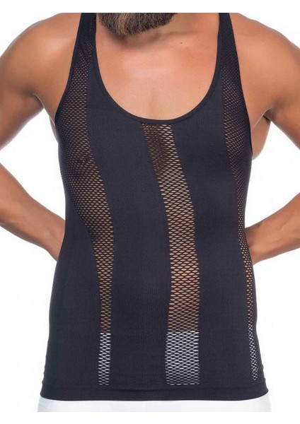 Beyaz Emay Özel Fileli Toparlayıcı Sıkılaştırıcı Göbek Saklayıcı Erkek Atlet Korse Siyah fiyatları