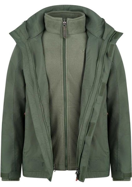 Elbruz Man 3 In 1 Jacket / Sage