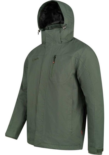 Elbruz Man 3 In 1 Jacket / Sage