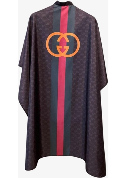 Gucci Desenli Penuar Saç Kesim Önlüğü