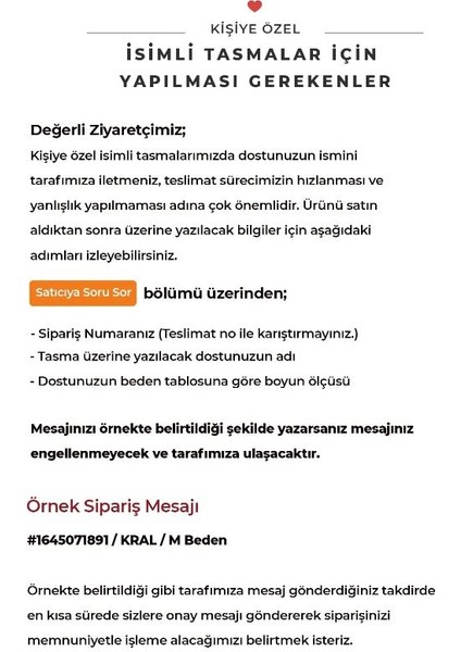 MgTasma Kişiye Özel, Isimli Kahverengi K9 Köpek Tasması, Boyun Tasması