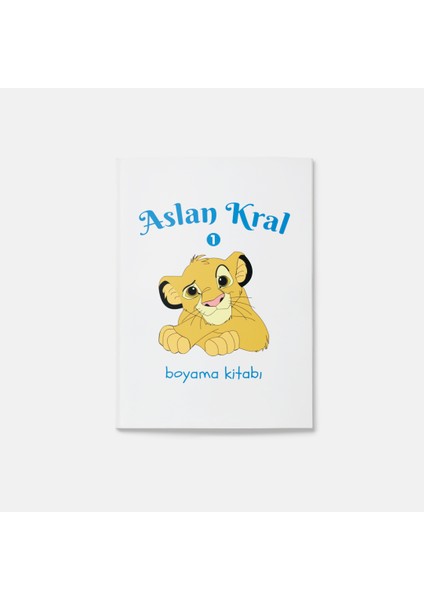 Aslan Kral Boyama Kitabı 1