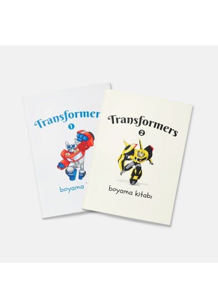 Transformers Boyama Kitabı 2'li Set