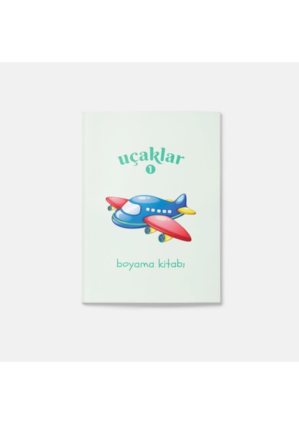Uçaklar Boyama Kitabı 1