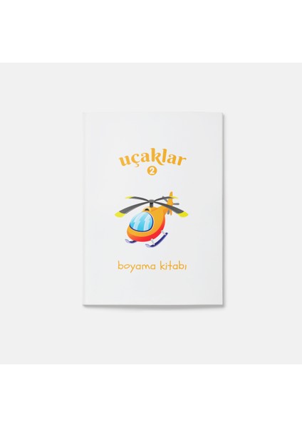 Uçaklar Boyama Kitabı 2