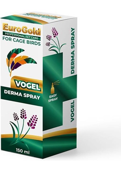 Vogel Derma Kuşlar Için Deri ve Tüy Bakım Spreyi 150ML