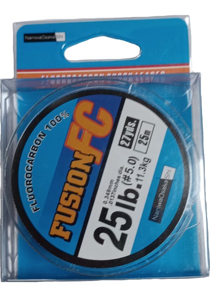 Fusion 25M Fluorocarbon Misina