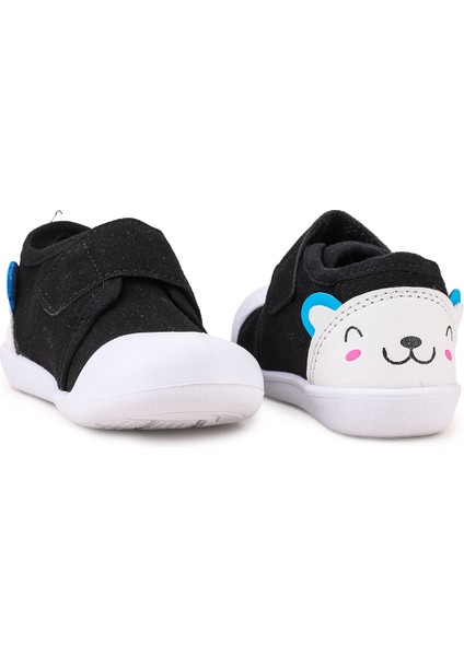 Catly Cırtlı Erkek Bebek Ilk Adım Panduf Ayakkabı