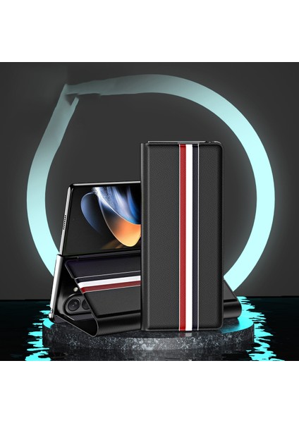 Samsung Galaxy Z Fold6 5g Için Litchi Doku Pu Telefon Kılıfı (Yurt Dışından) fiyatları