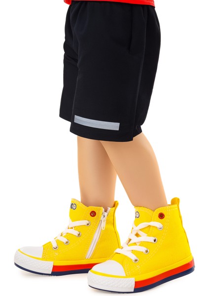 Tinna Bağcıklı Erkek Bebek Boğazlı Keten Spor Ayakkabı fiyatları