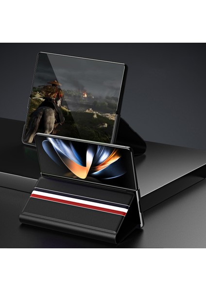 Samsung Galaxy Z Fold6 5g Için Litchi Doku Pu Telefon Kılıfı (Yurt Dışından) indirimleri
