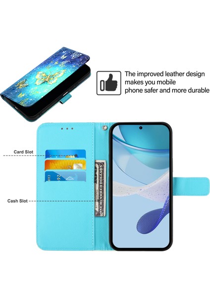 Samsung Galaxy Z Fold6 Için 3D Boyama Pu Kılıf (Yurt Dışından)