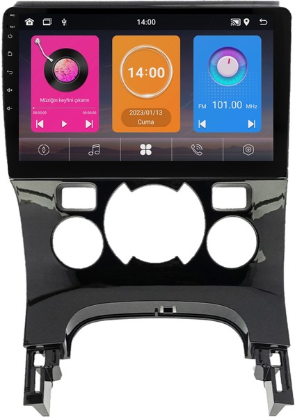 Peugeot 5008 (2009-2016) Android 14 Multimedya Carplay 10 Inch 8 GB Ram / 128 GB Hafıza CRV-4070XAA