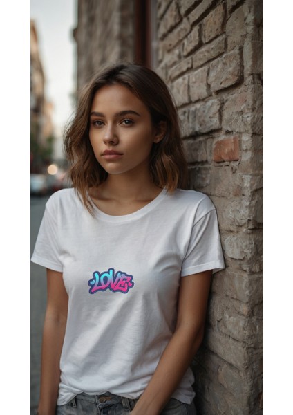 Kadınbaskılıt-Shirtkadıntişört