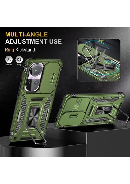 Oppo RENO10 Global Için Armor Pc + Tpu Telefon Kılıfı (Yurt Dışından) fırsatları