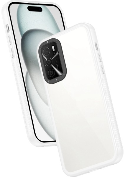 Oppo A16 Için Iki Renkli Lens Halkalı Tpu Kılıf (Yurt Dışından)