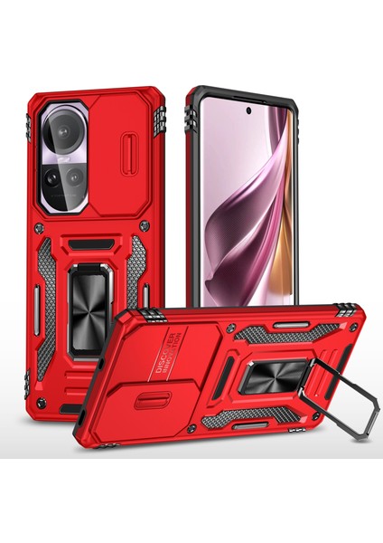 Oppo RENO10 Global Için Armor Pc + Tpu Telefon Kılıfı (Yurt Dışından)