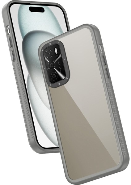 Oppo A16 Için Iki Renkli Lens Halkalı Tpu Kılıf (Yurt Dışından)