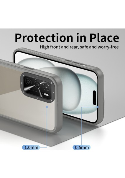 Oppo A16 Için Iki Renkli Lens Halkalı Tpu Kılıf (Yurt Dışından) fırsatları