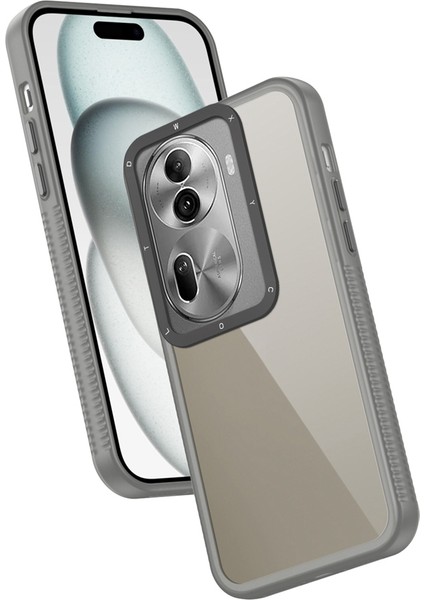 Oppo RENO11 Pro 5g Global Için Iki Renkli Lens Halkalı Tpu Kılıf (Yurt Dışından)