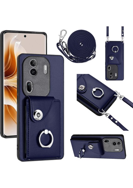 Oppo RENO11 Pro Global Için Crossbody Kart Çantası Kılıfı (Yurt Dışından)