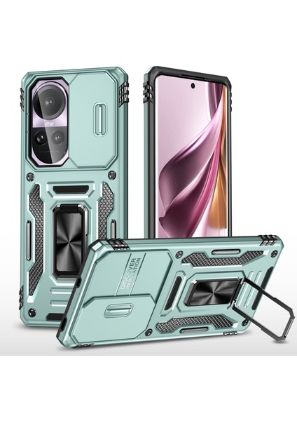 Oppo RENO10 Global Için Armor Pc + Tpu Telefon Kılıfı (Yurt Dışından)