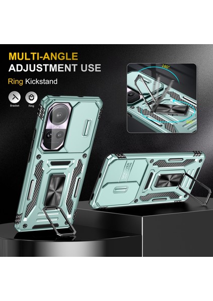 Oppo RENO10 Global Için Armor Pc + Tpu Telefon Kılıfı (Yurt Dışından) fırsatları