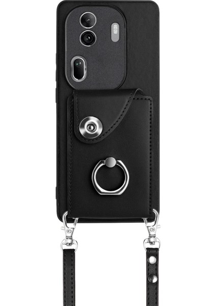 Oppo RENO11 Pro Global Için Crossbody Kart Çantası Kılıfı (Yurt Dışından) modelleri