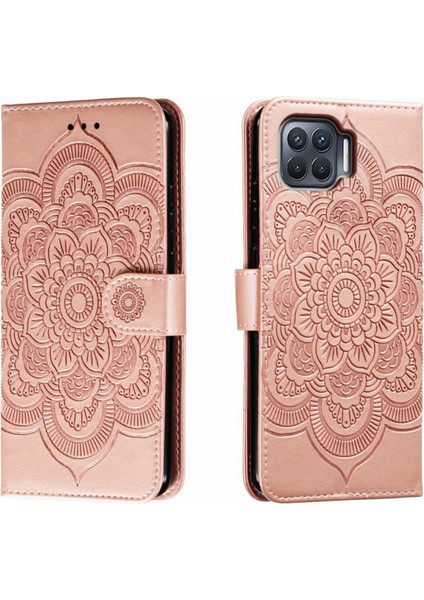 Oppo A93 4g Için Mandala Pu Kılıf (Yurt Dışından)