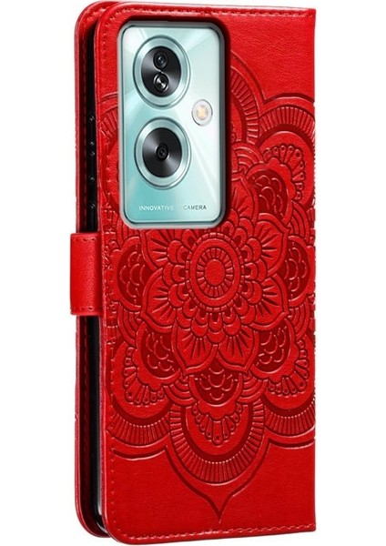 Oppo A79 5g Için Mandala Pu Kılıf (Yurt Dışından)