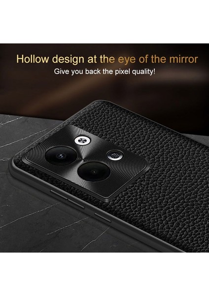 Oppo Reno9 Için Litchi Dokulu Deri Telefon Kılıfı (Yurt Dışından) indirimleri