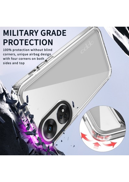 Oppo Reno8 T 4g Için Akrilik+Tpu Kılıf (Yurt Dışından) fırsatları